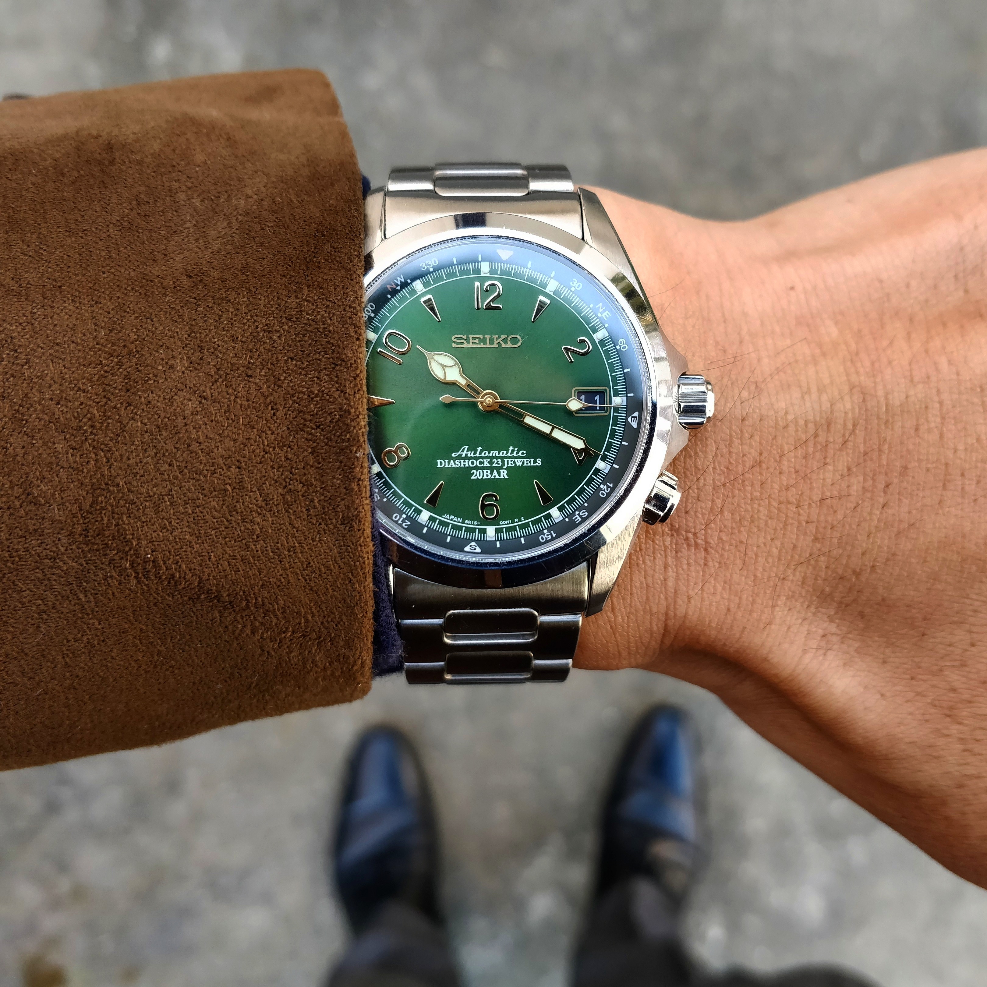 Seiko Alpinist Green SARB017