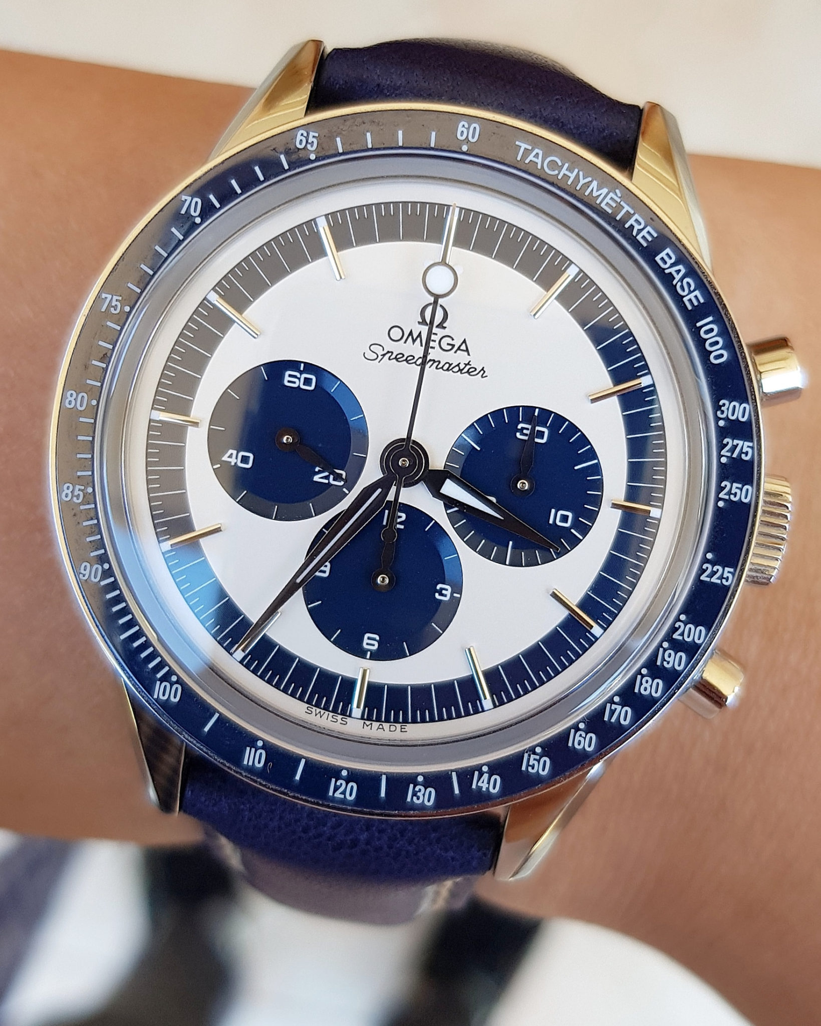 Owner Review: Omega Speedmaster CK2998 Blue Panda