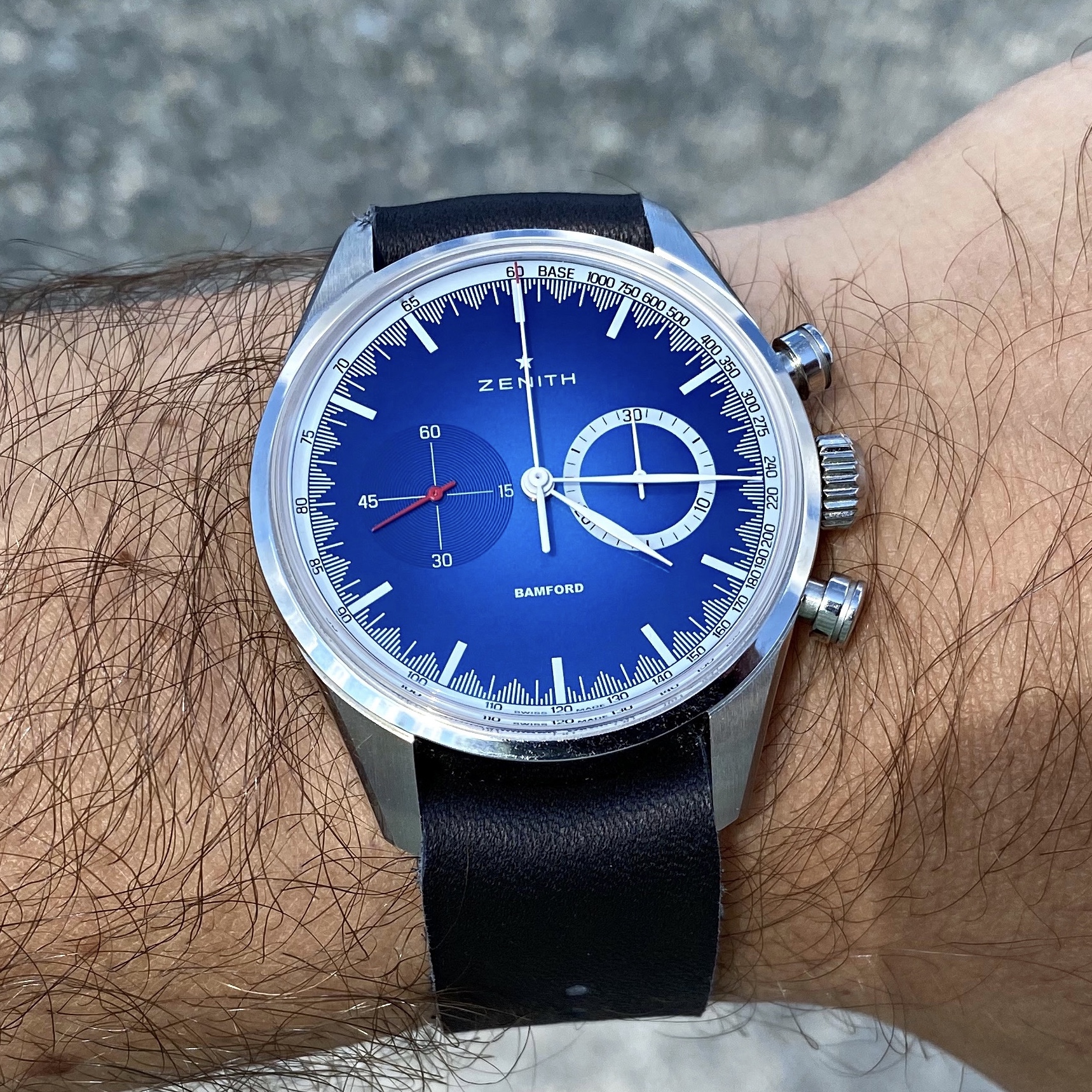 Owner Review: Zenith Bamford El Primero Solar Blue – almost unique