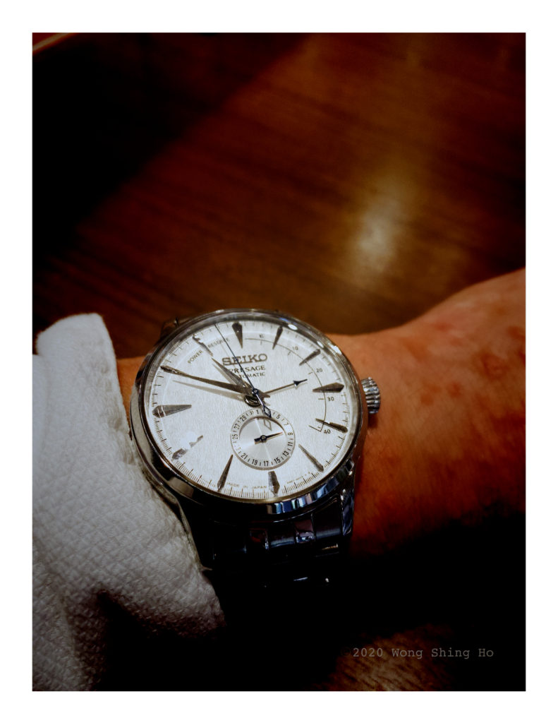 Seiko Presage SSA385J1 Fuyugeshiki on the wrist