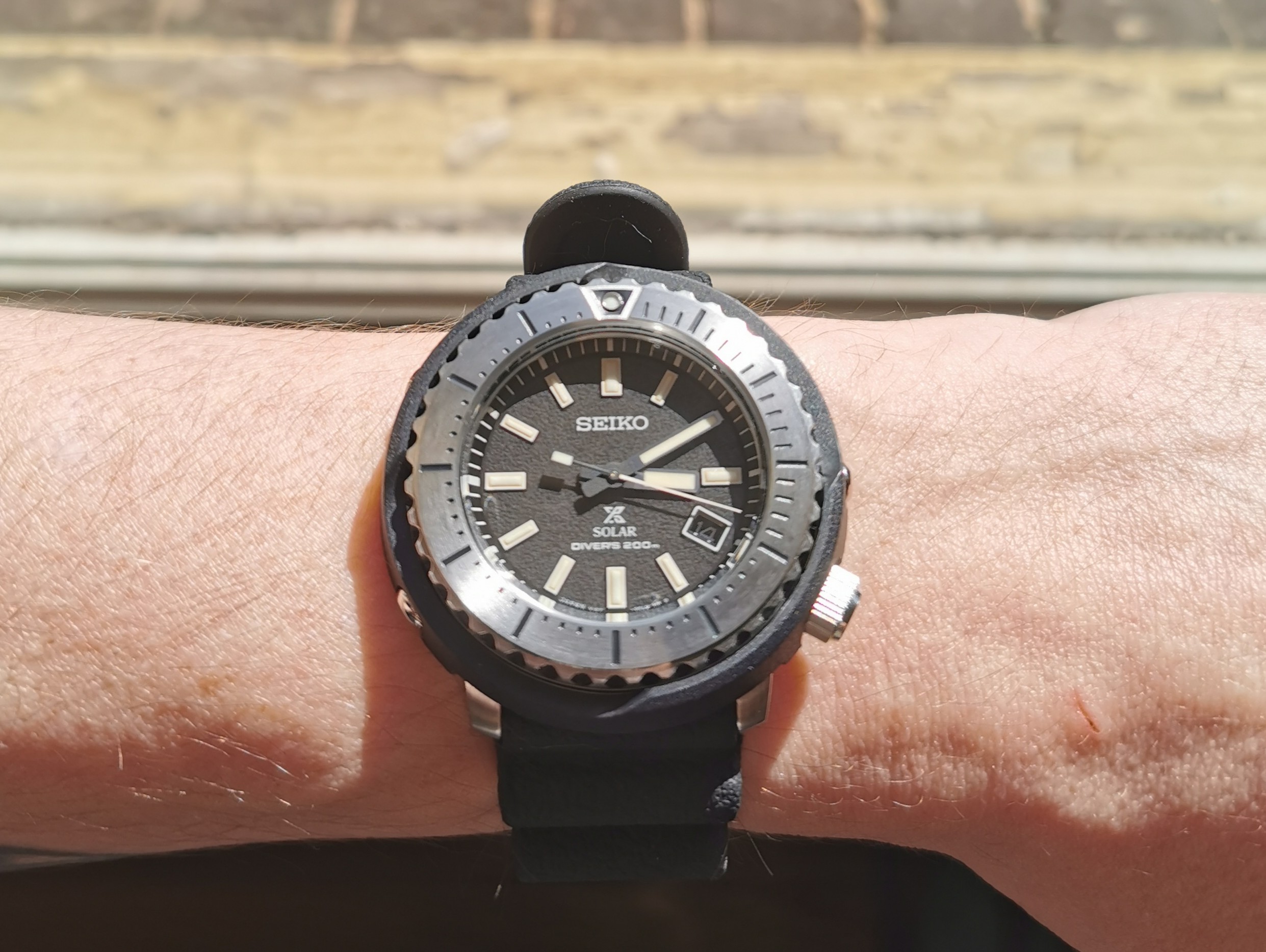 Owner Review: Seiko Prospex Solar SNE541 – A Panerai for the skinny wristed