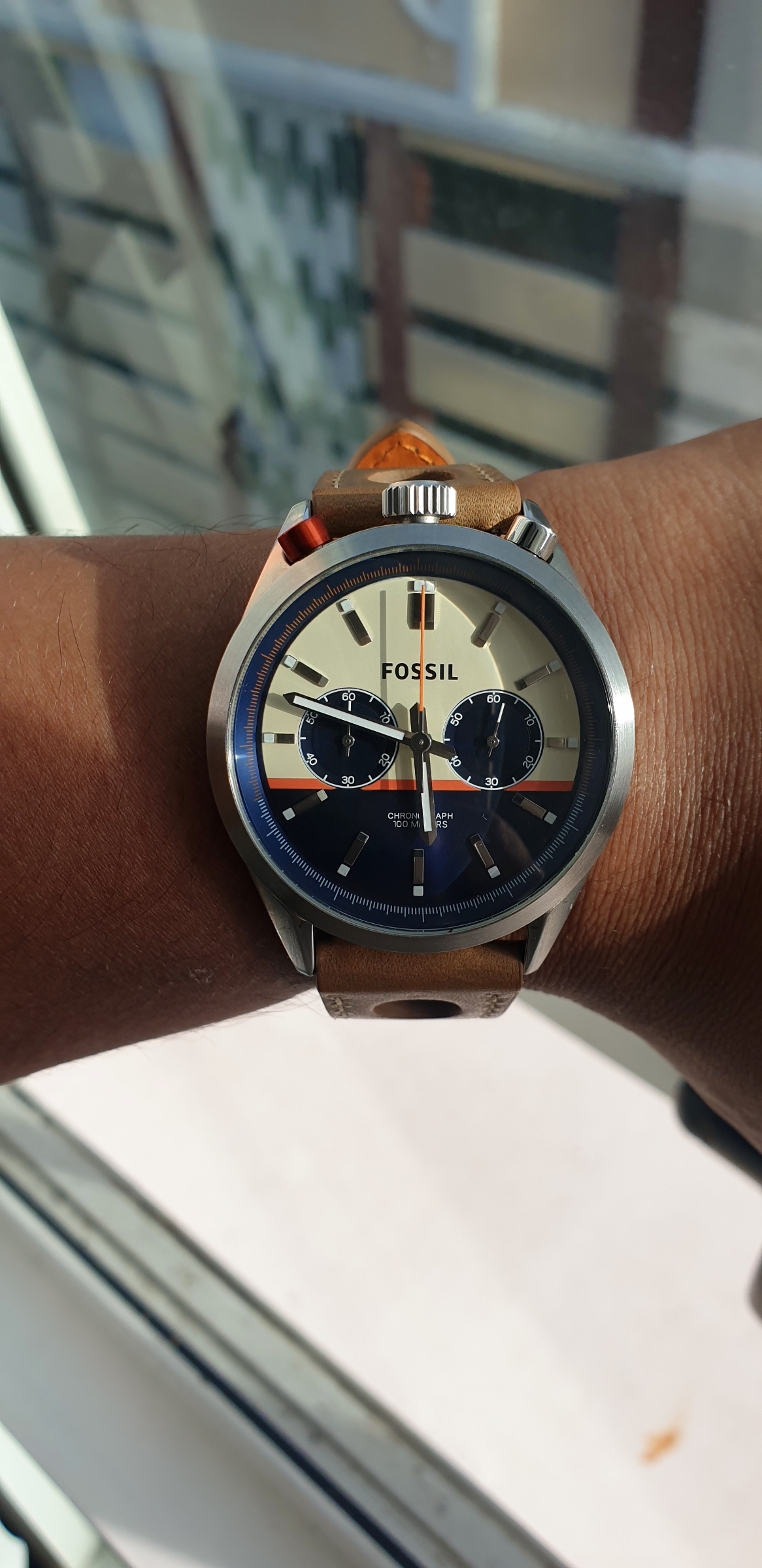 Fossil Del Rey Bullhead Chronograph