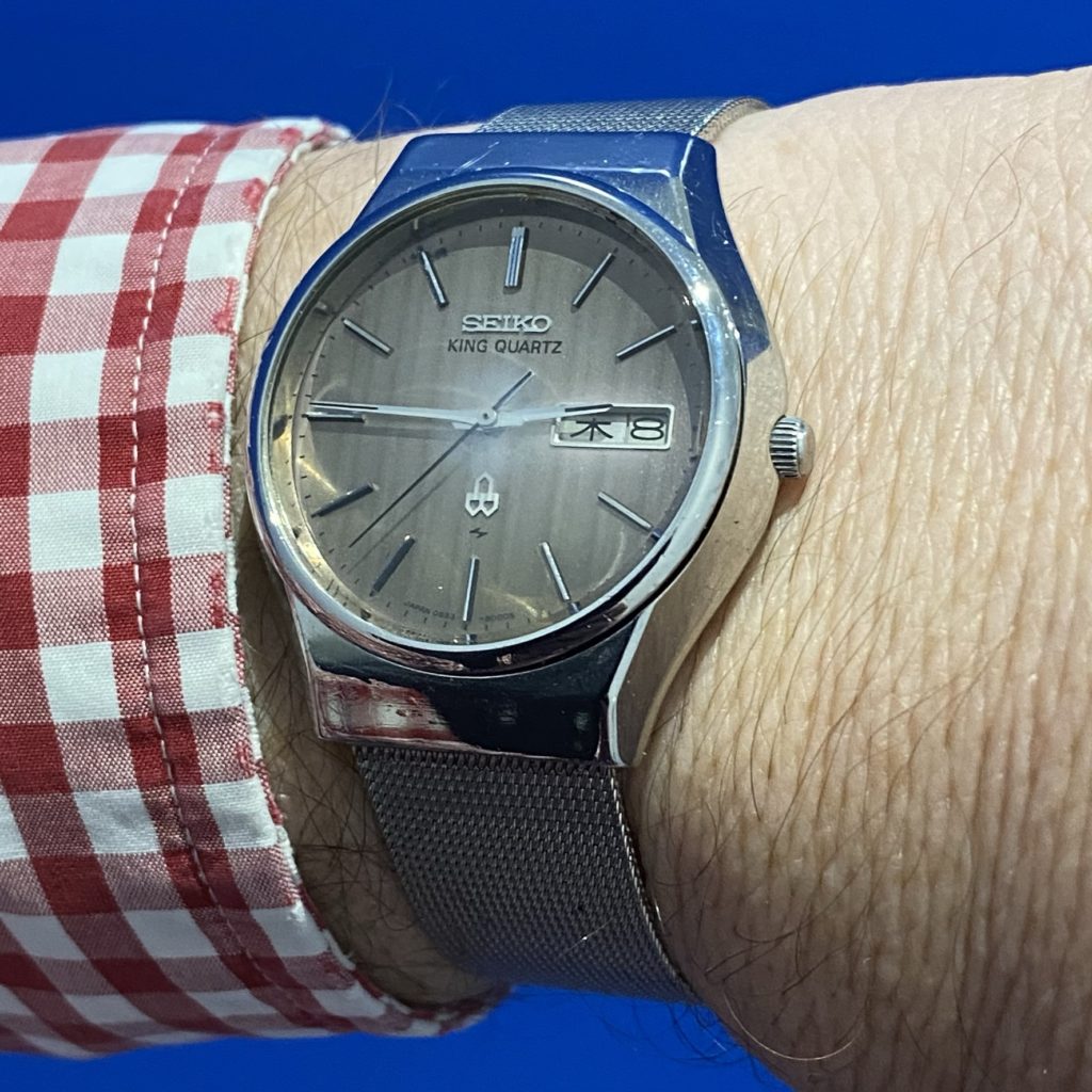 Seiko 0853-8000 on the wrist. 