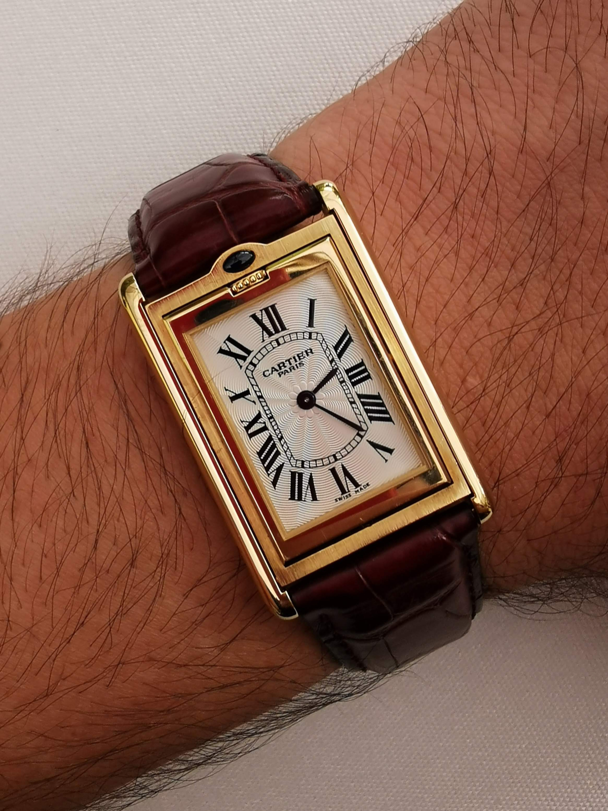 Cartier Tank Basculante 2499c