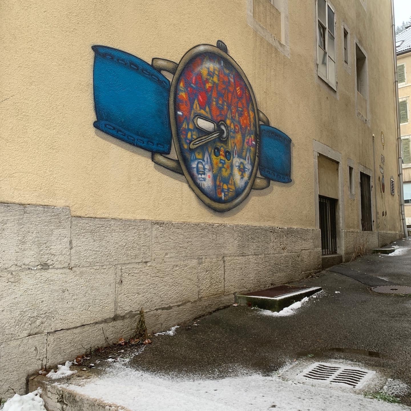 Streetart in Le Locle