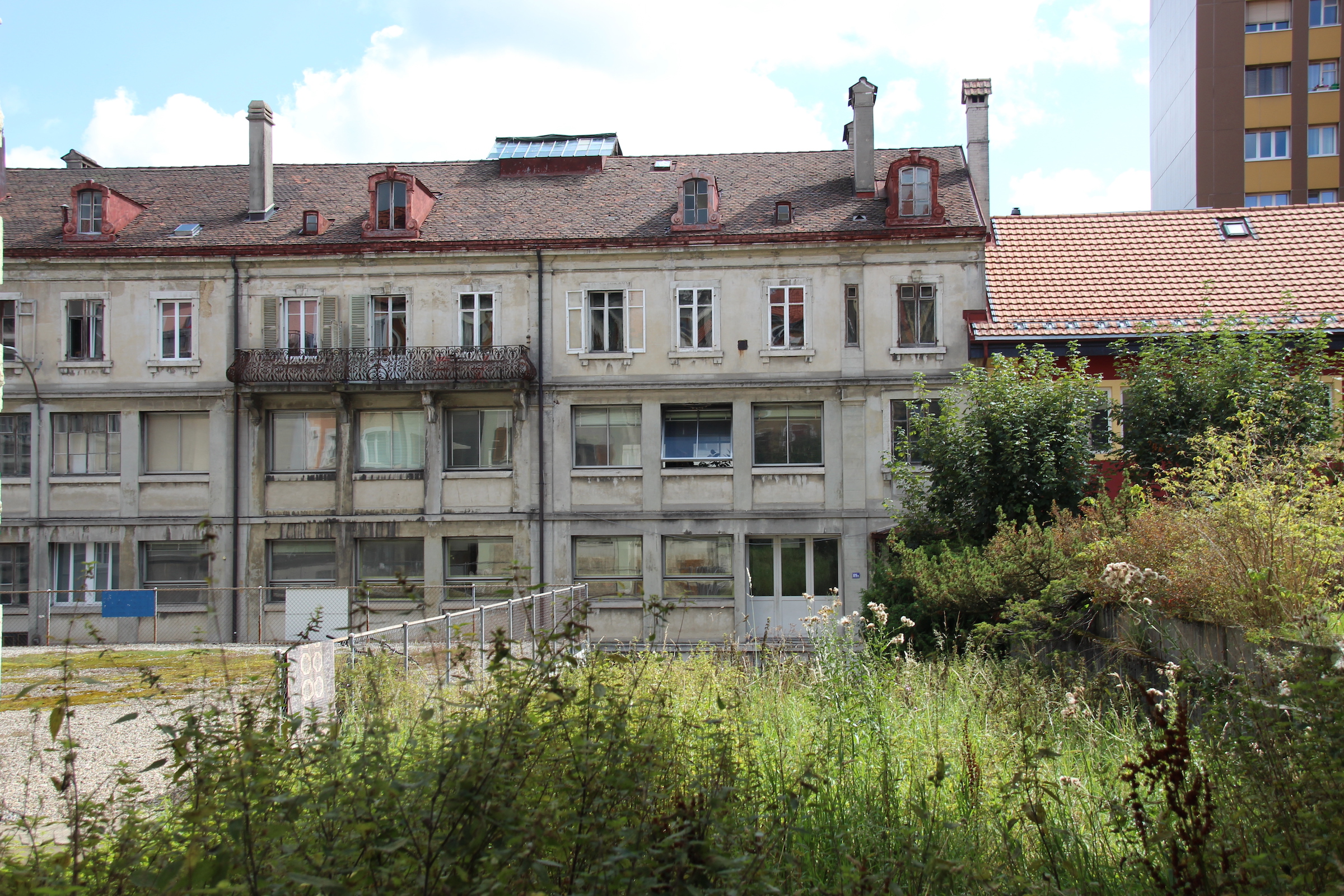 Street view of La Chaux-de-Fonds