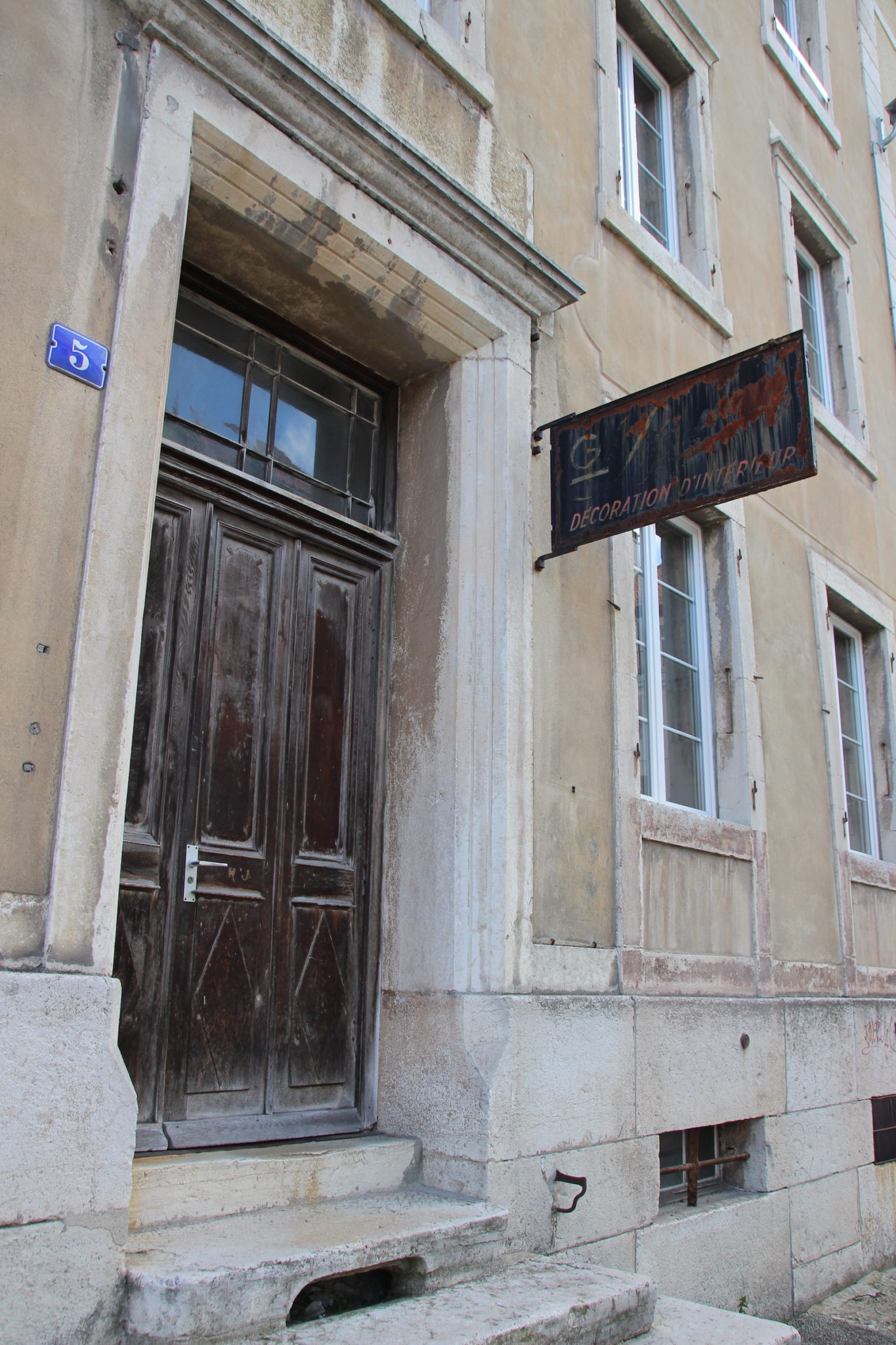 Street view of La Chaux-de-Fonds