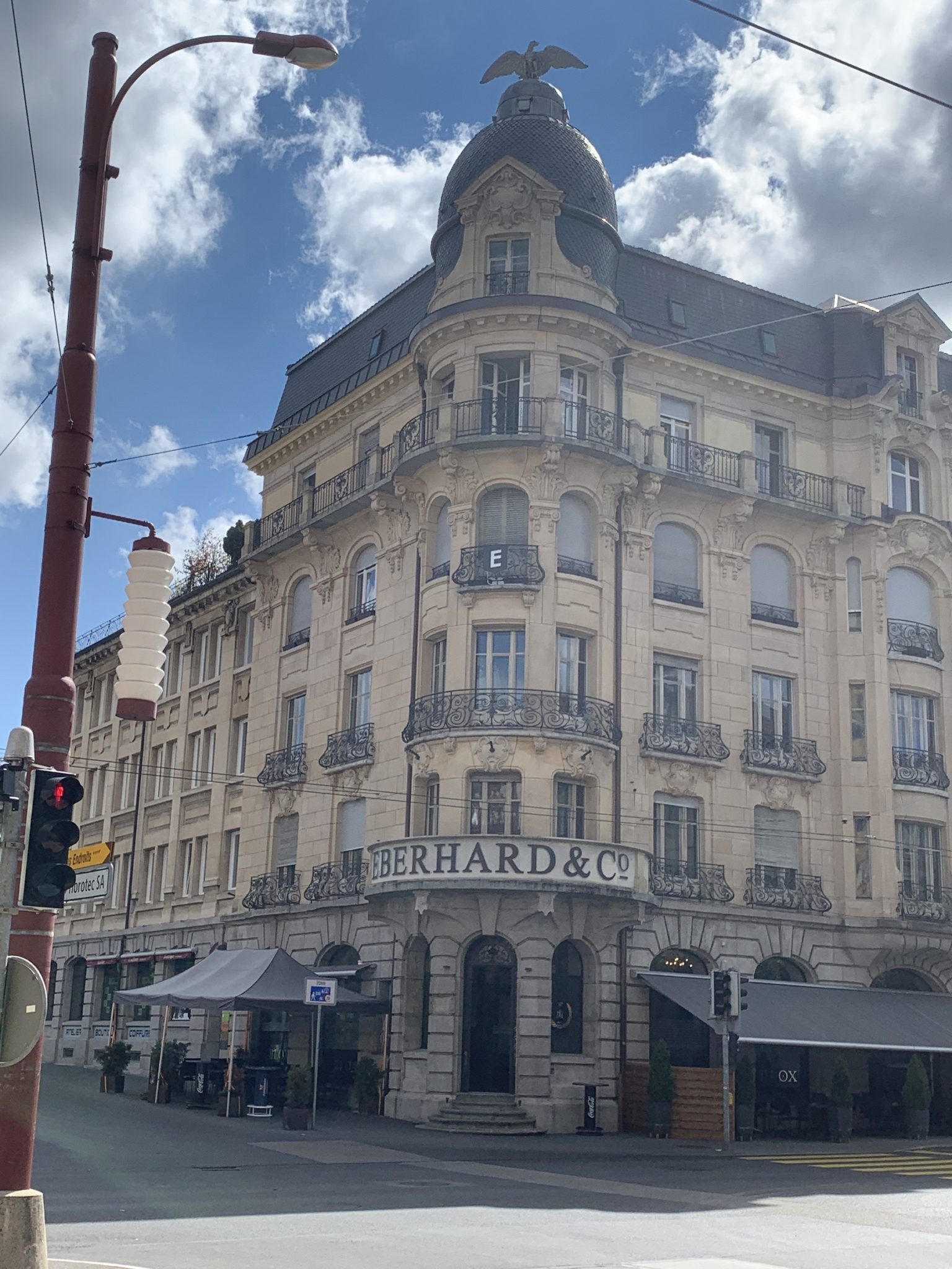 Building of the watch brand Eberhard in La Chaux-de-Fonds