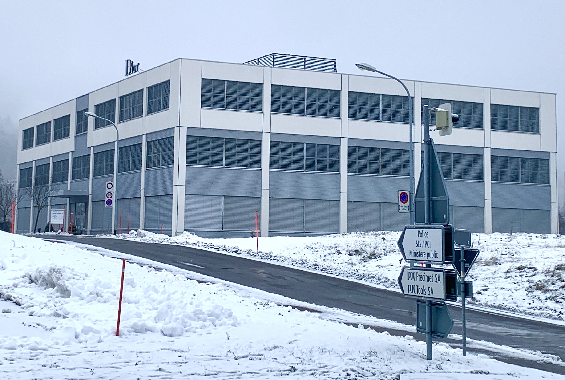 Building of the watch brand Dior in La Chaux-de-Fonds