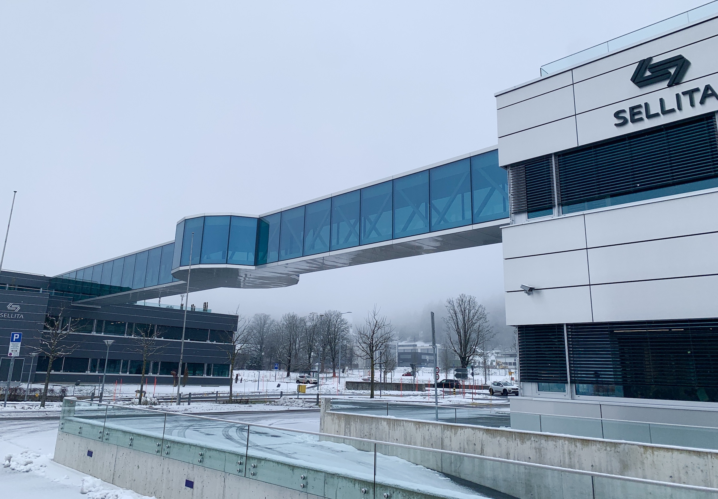 Building of the watch brand Sellita in La Chaux-de-Fonds