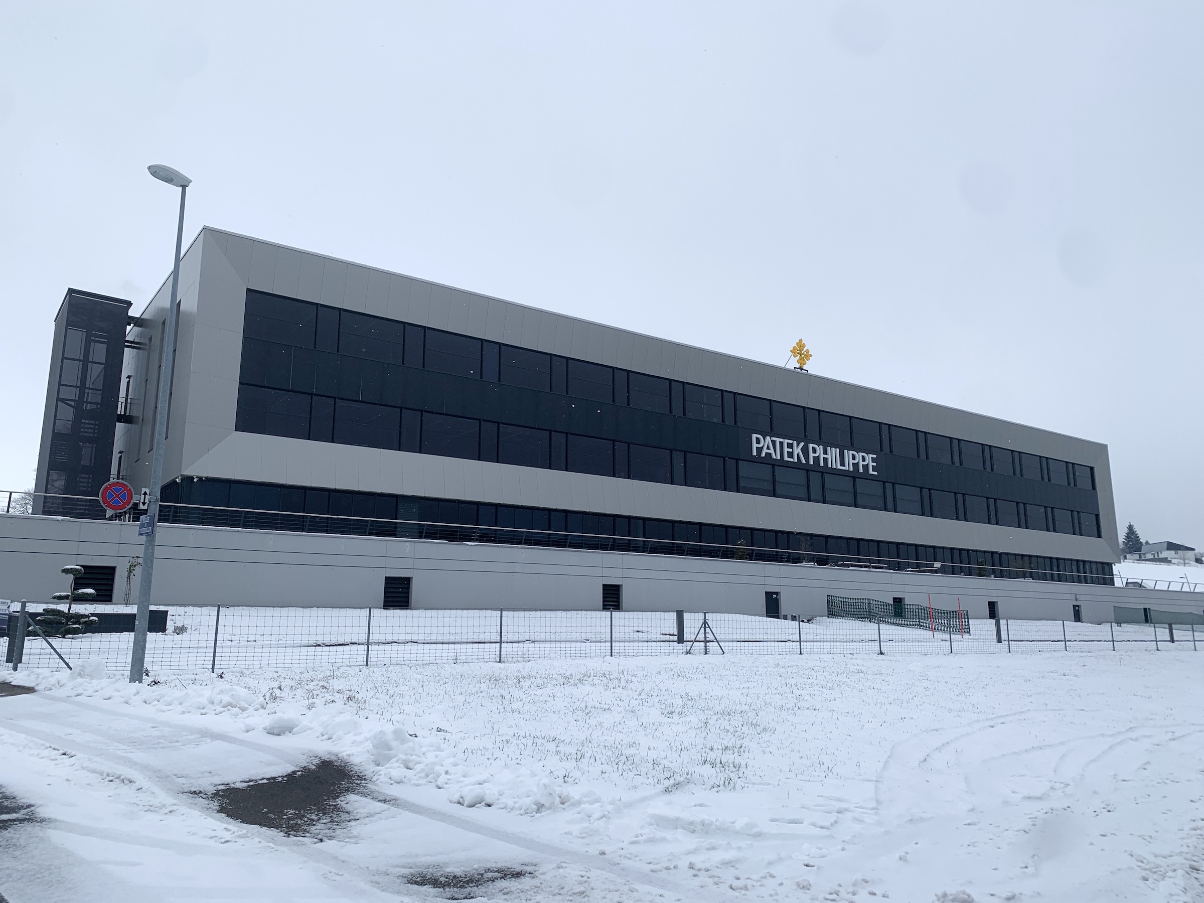 Building of the watch brand Patek Philippe in La Chaux-de-Fonds