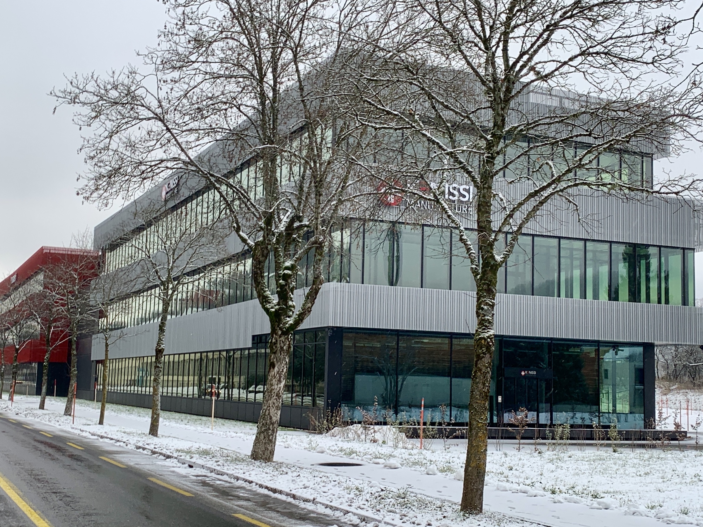 Building of the watch brands Tudor and Kenissi in Le Locle